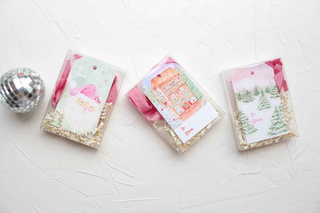 HOLIDAY TREE FARM GIFT TAG SET-MODE-Couture-Boutique-Womens-Clothing