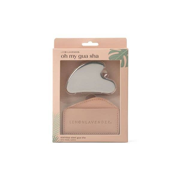 Lemon Lavender Oh My Guash Stainless Steel Gua Sha-BEAUTY-MODE-Couture-Boutique-Womens-Clothing