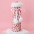Holiday Sequin Wine Bag | Pink-MODE-Couture-Boutique-Womens-Clothing