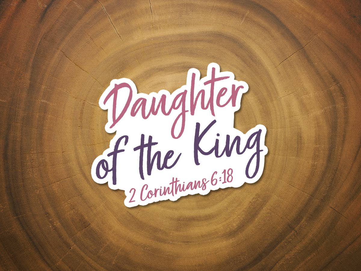 Daughter of the King | Christian Sticker | Child of God-MODE-Couture-Boutique-Womens-Clothing