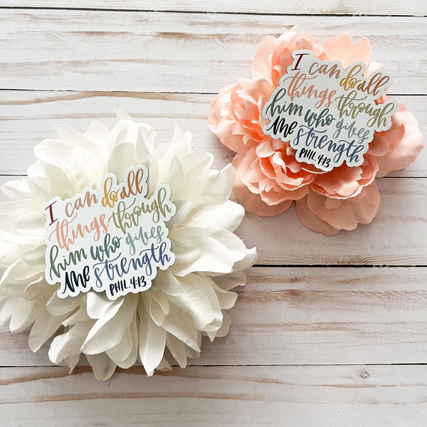 Christian magnet | Fridge magnets | Philippians 4:13-MODE-Couture-Boutique-Womens-Clothing