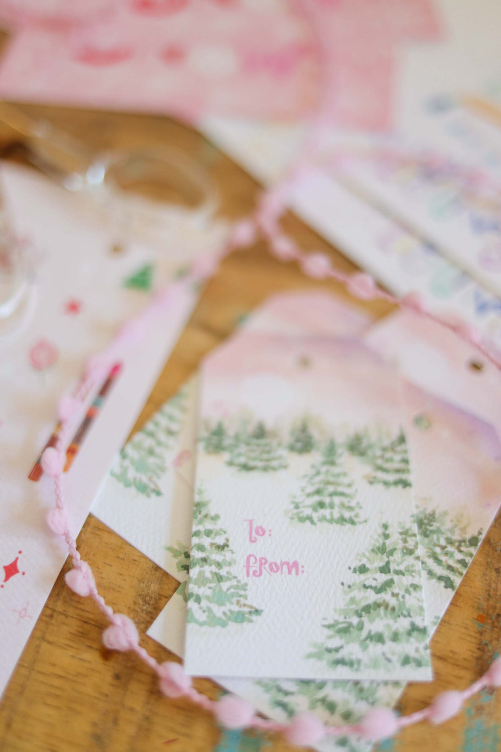 HOLIDAY TREE FARM GIFT TAG SET-MODE-Couture-Boutique-Womens-Clothing