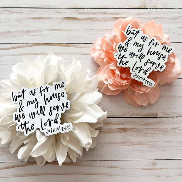 Christian magnet | Fridge magnets | Joshua 24:15 magnet-MODE-Couture-Boutique-Womens-Clothing