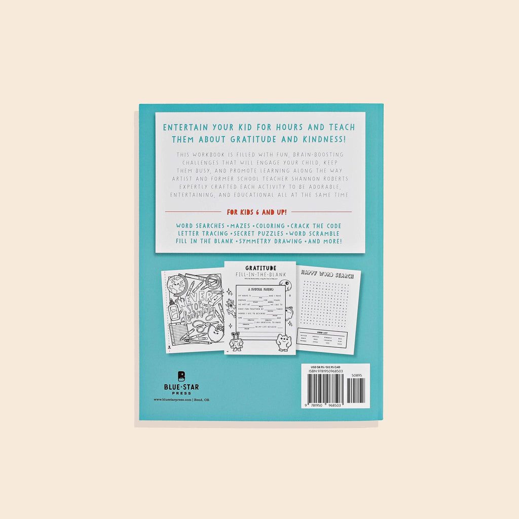 Gratitude For Kids (Mindfulness Activity Book for Kids)-ACTIVITY BOOK-MODE-Couture-Boutique-Womens-Clothing