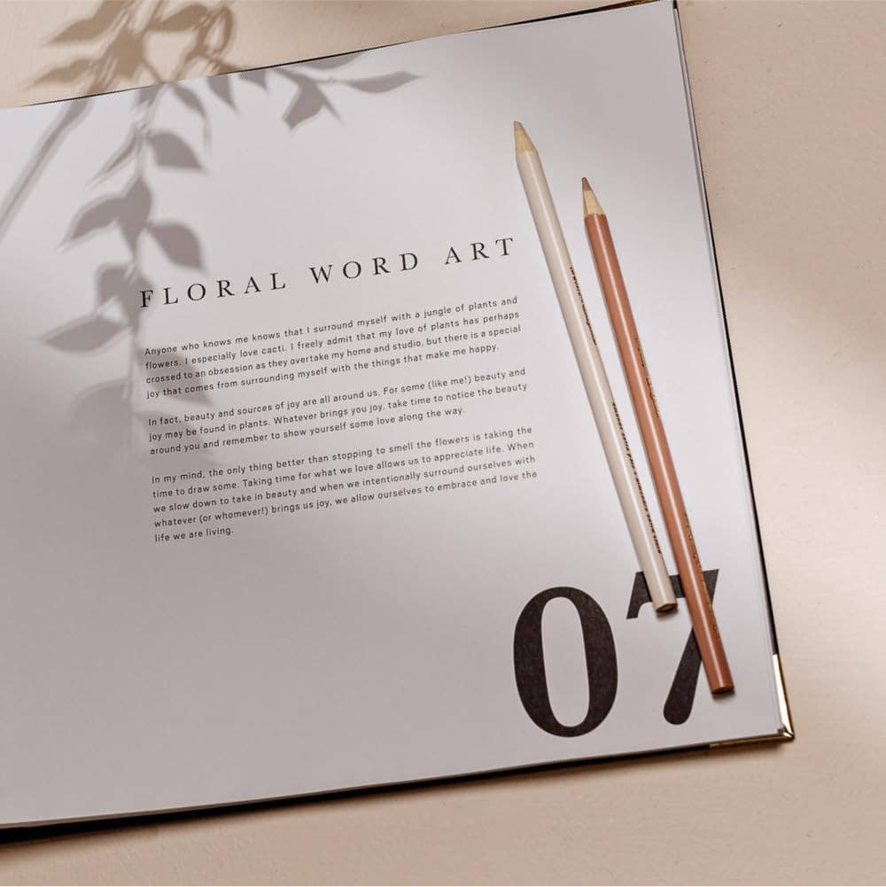 Florals By Hand: How to Draw Modern Floral Projects: Spiral Bound-MODE-Couture-Boutique-Womens-Clothing
