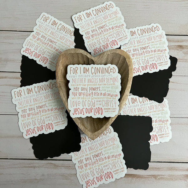 Romans 8:38-39 Magnet | Christian fridge magnet-MODE-Couture-Boutique-Womens-Clothing