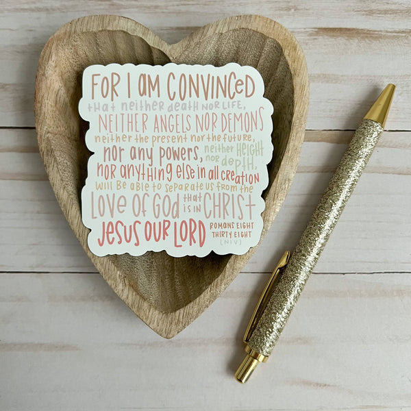 Romans 8:38-39 Magnet | Christian fridge magnet-MODE-Couture-Boutique-Womens-Clothing