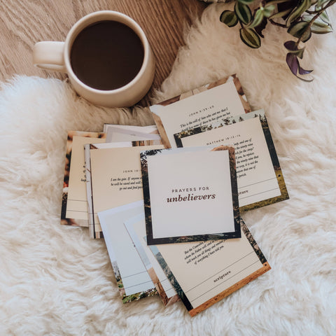 Prayers for Unbelievers Verse Card Set-MODE-Couture-Boutique-Womens-Clothing