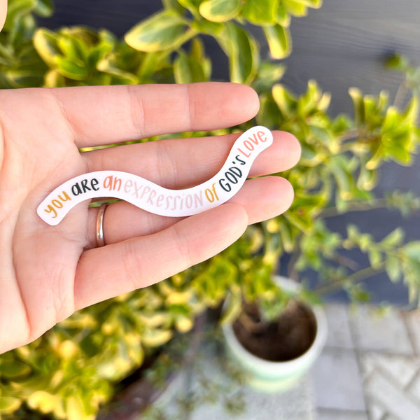 Expression of God's Love Sticker-MODE-Couture-Boutique-Womens-Clothing