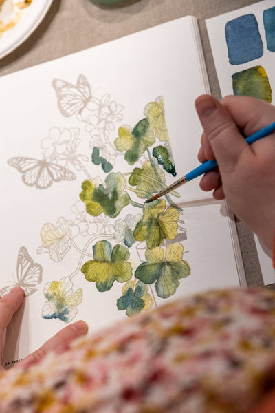 Watercolor Workbook: 30-Minute Beginner Projects-MODE-Couture-Boutique-Womens-Clothing