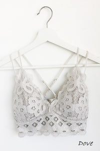 LACE BRALETTE IN DOVE-BRALETTE-MODE-Couture-Boutique-Womens-Clothing