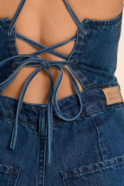 BREAKAWAY JUMPSUIT IN DENIM BLUE-JUMPSUIT-MODE-Couture-Boutique-Womens-Clothing