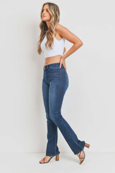 FAIRFAX HIGH RISE BOOTCUT JEAN IN DARK DENIM-Jeans-MODE-Couture-Boutique-Womens-Clothing