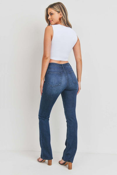 FAIRFAX HIGH RISE BOOTCUT JEAN IN DARK DENIM-Jeans-MODE-Couture-Boutique-Womens-Clothing