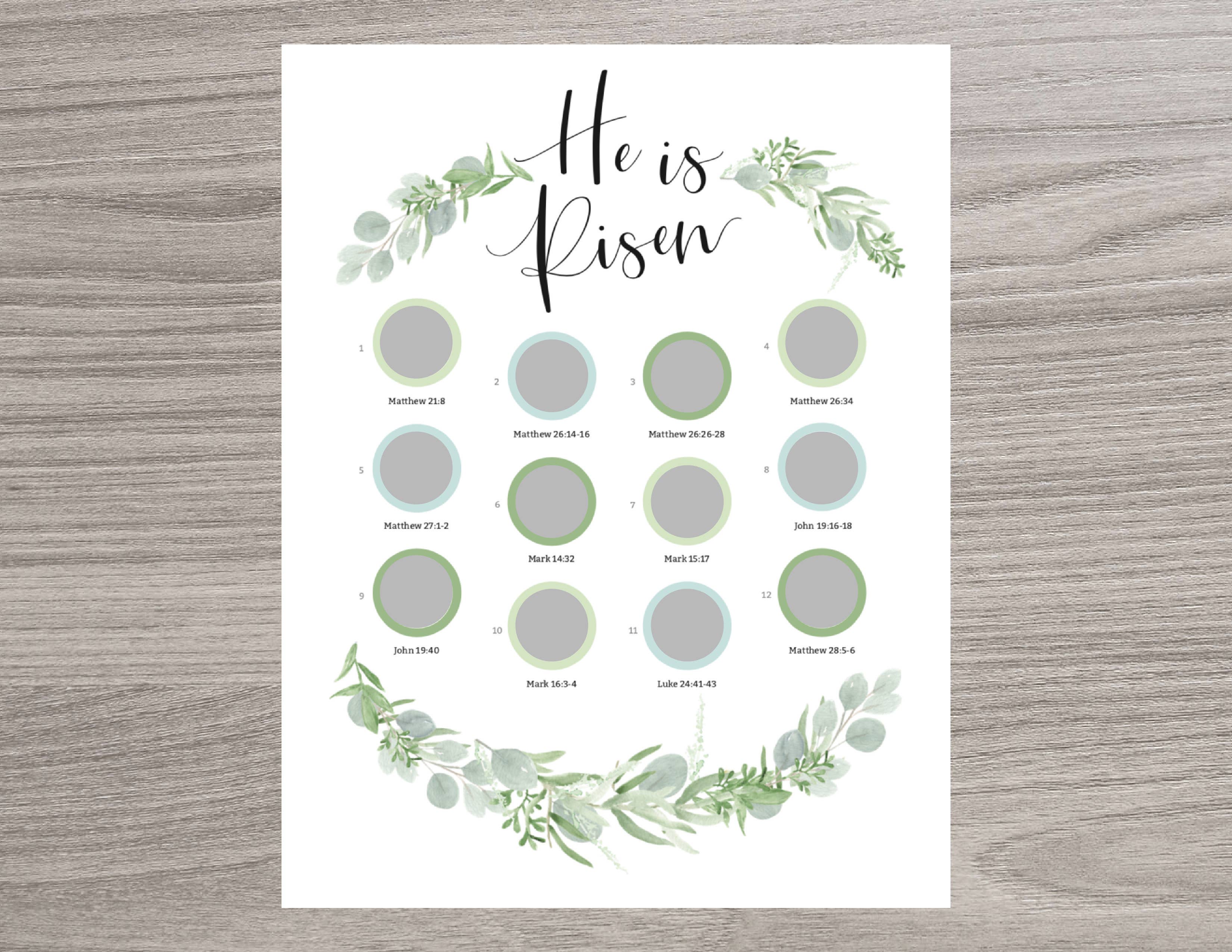 SCRATCH OFF EASTER STORY ADVENT CALENDAR-MODE-Couture-Boutique-Womens-Clothing