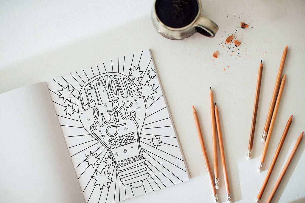 Coloring Faith: A Christian Coloring Book for Women-ACTIVITY BOOK-MODE-Couture-Boutique-Womens-Clothing