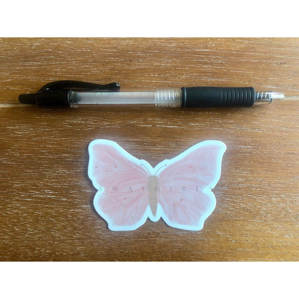 Pink Butterfly Sticker-MODE-Couture-Boutique-Womens-Clothing