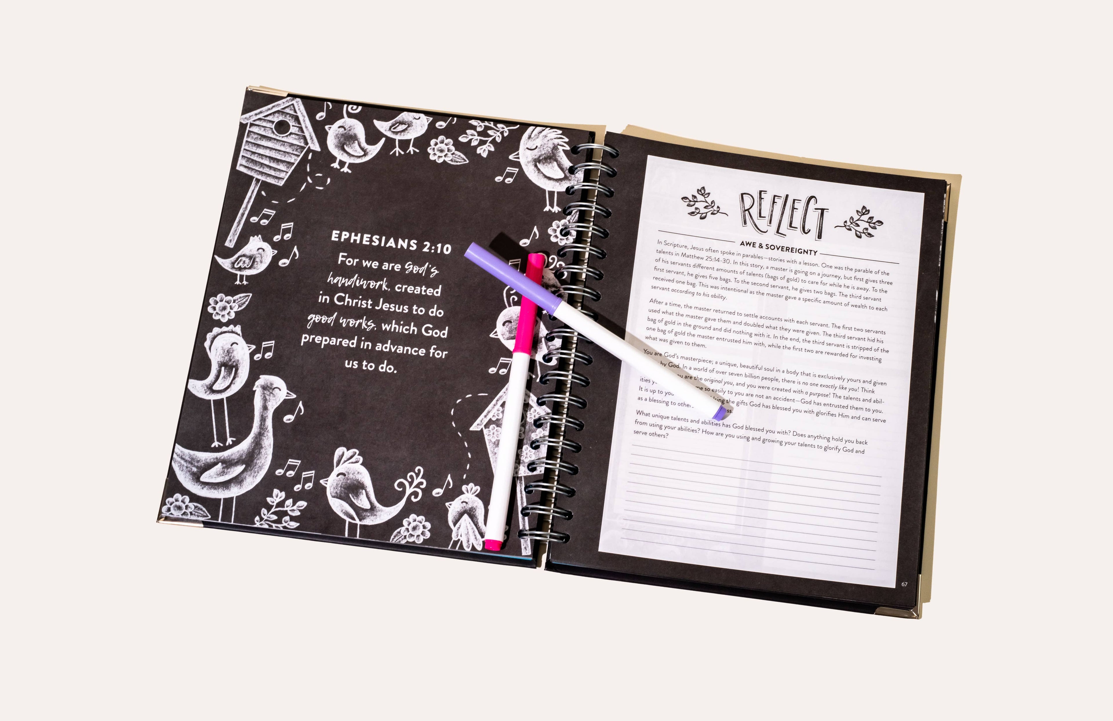 PRAYER JOURNAL FOR TEEN GIRLS SPIRAL BOUND-DEVOTIONAL-MODE-Couture-Boutique-Womens-Clothing