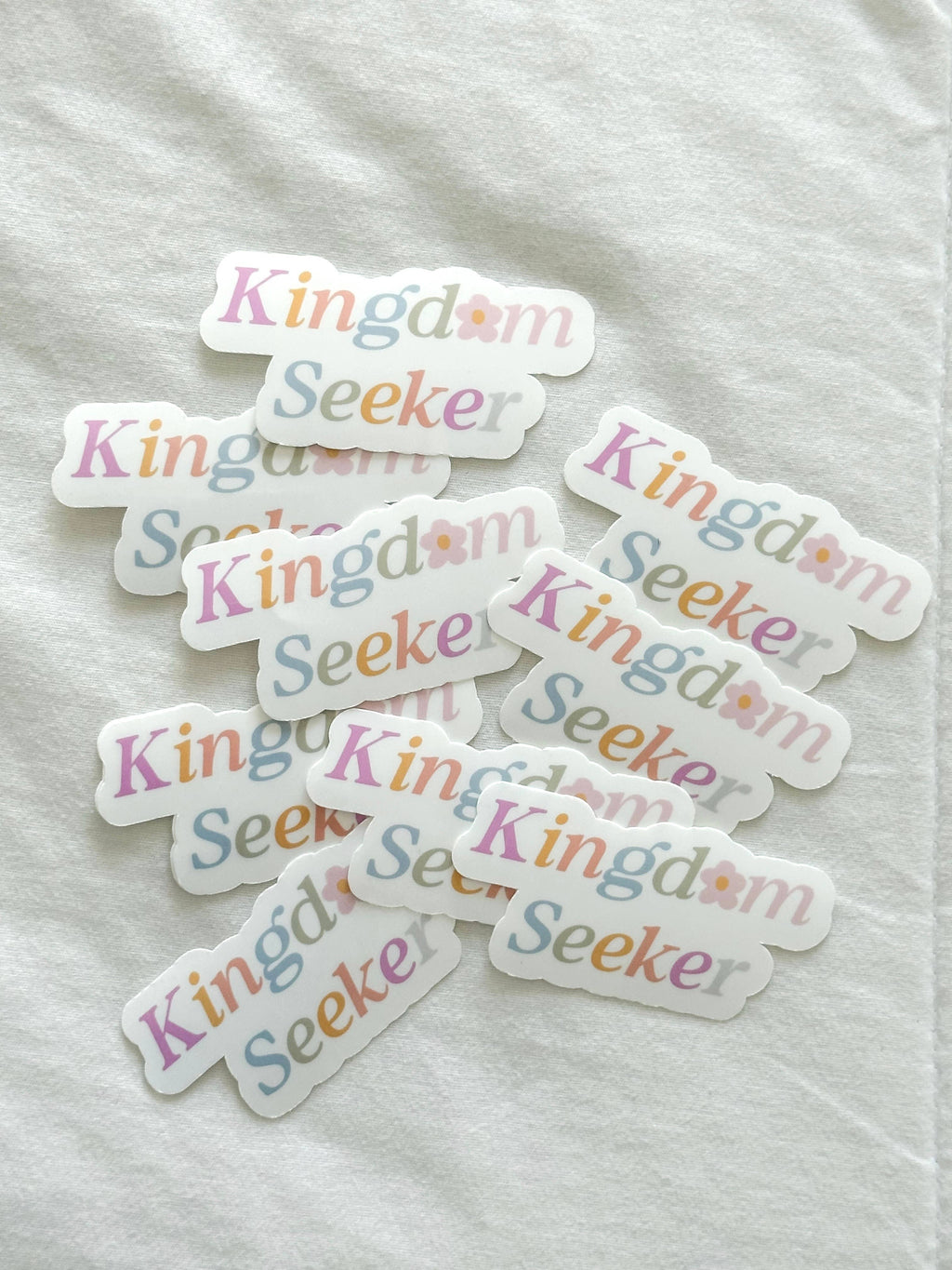 Kingdom seeker, Christian stickers, seek God's kingdom-MODE-Couture-Boutique-Womens-Clothing
