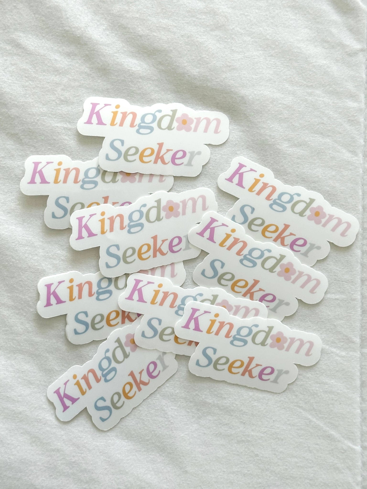 Kingdom seeker, Christian stickers, seek God's kingdom-MODE-Couture-Boutique-Womens-Clothing