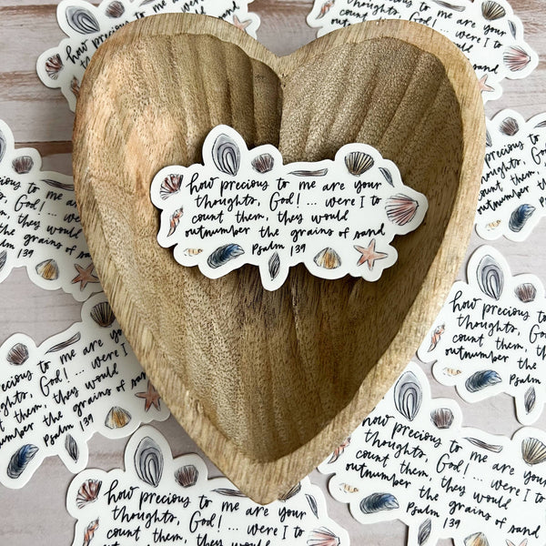 Psalm 139 Sticker | Christian stickers | Faith decals-MODE-Couture-Boutique-Womens-Clothing