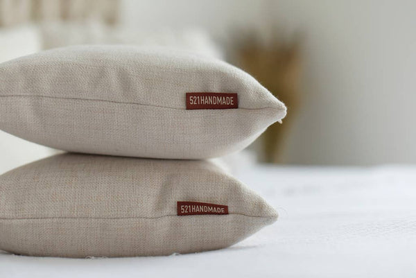 Camping Throw Pillow: 12x18 PILLOW COVER ONLY-MODE-Couture-Boutique-Womens-Clothing