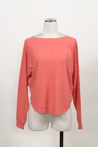AYLA BOAT NECK SWEATER IN MANGO-Sweaters-MODE-Couture-Boutique-Womens-Clothing