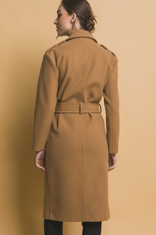 MATILDA TRENCH COAT IN CAMEL-COAT-MODE-Couture-Boutique-Womens-Clothing