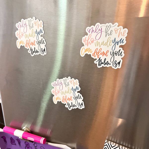 Psalm 139 Magnet | Only the One who made you can define you-MODE-Couture-Boutique-Womens-Clothing