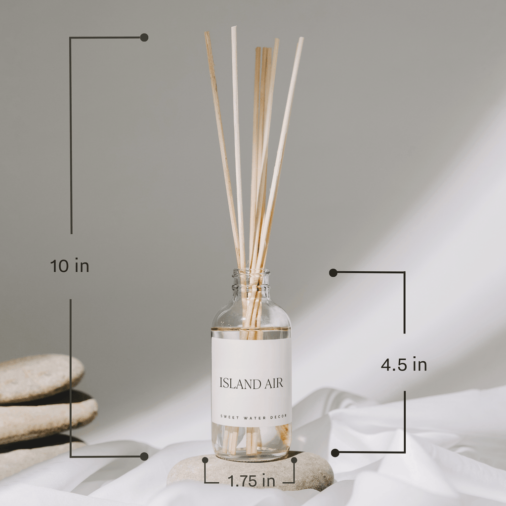 COASTAL LEMON REED DIFFUSER-REED DIFFUSER-MODE-Couture-Boutique-Womens-Clothing