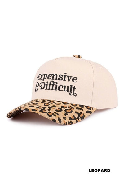 EXPENSIVE & DIFFICULT HAT IN BLACK-hat-MODE-Couture-Boutique-Womens-Clothing