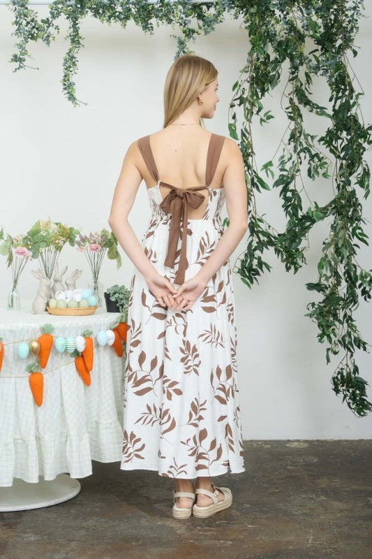 SAIL AWAY WITH ME MAXI DRESS IN CREAM