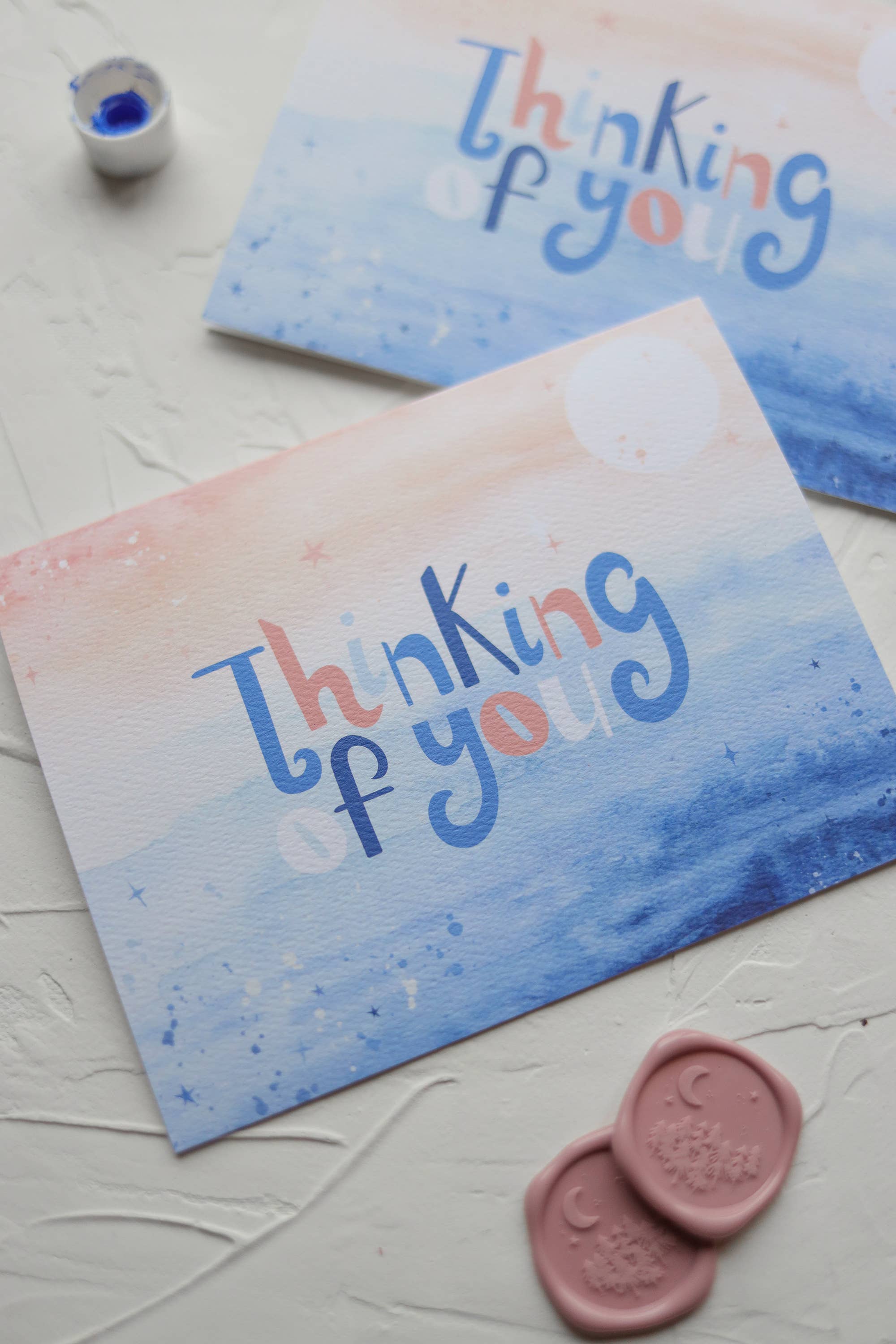 Thinking of you seascape card-greeting card-MODE-Couture-Boutique-Womens-Clothing
