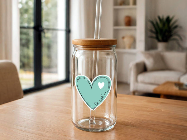 Teacher Appreciation Sticker | Heart Sticker | Teacher Gift-MODE-Couture-Boutique-Womens-Clothing