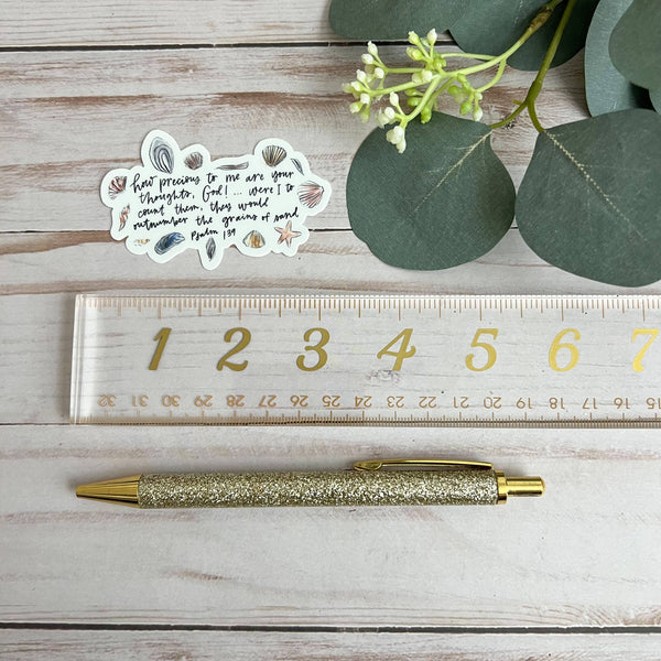 Psalm 139 Sticker | Christian stickers | Faith decals-MODE-Couture-Boutique-Womens-Clothing