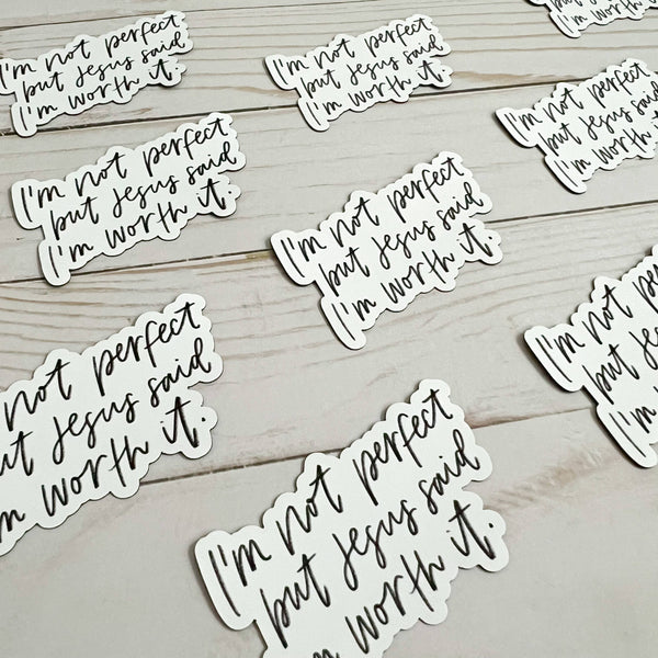 Jesus Magnet | Fridge magnets | Christian magnet: Black & White-MODE-Couture-Boutique-Womens-Clothing