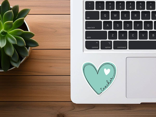 Teacher Appreciation Sticker | Heart Sticker | Teacher Gift-MODE-Couture-Boutique-Womens-Clothing