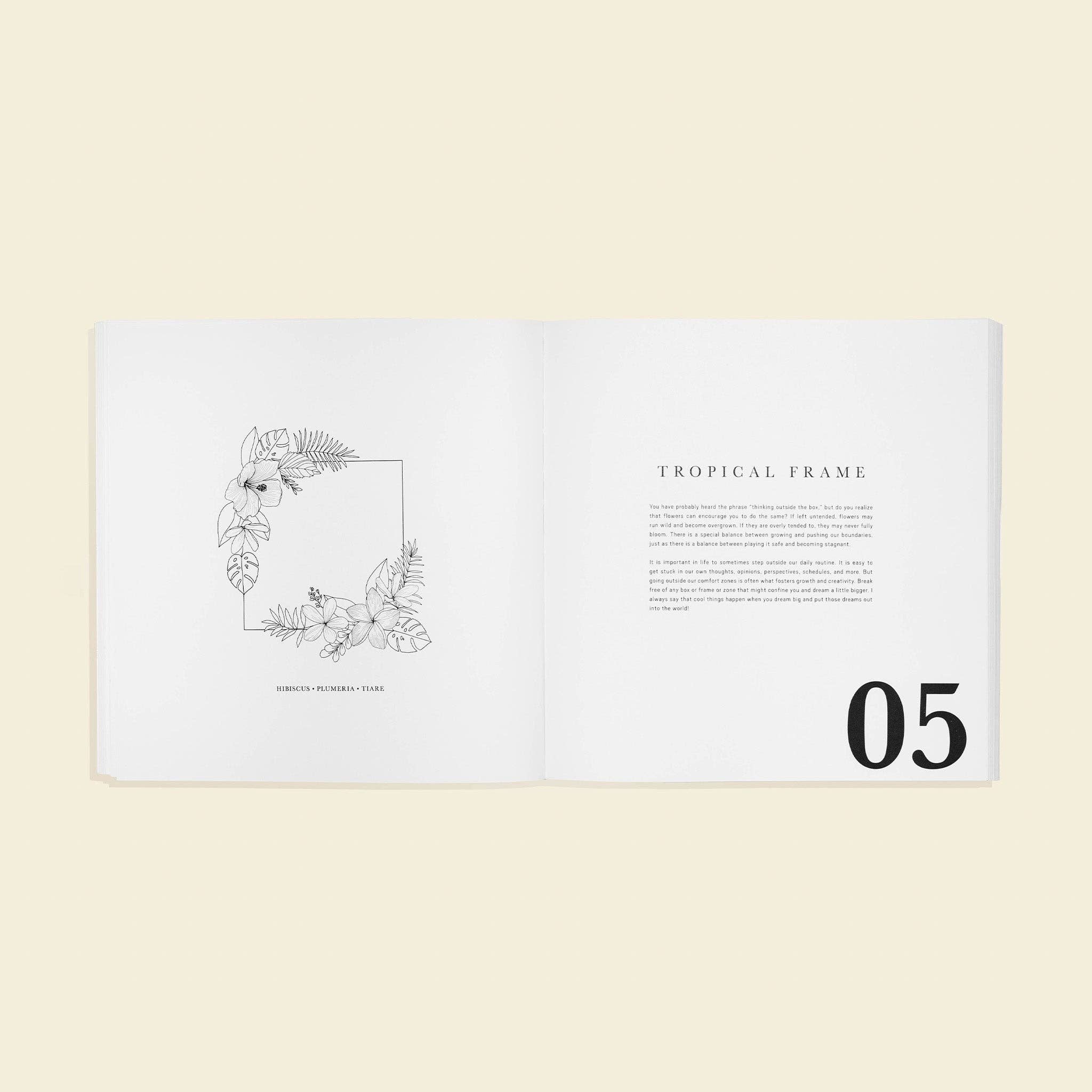 Florals By Hand: How to Draw Modern Floral Projects: Spiral Bound-MODE-Couture-Boutique-Womens-Clothing