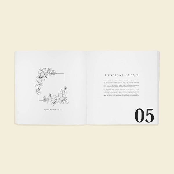 Florals By Hand: How to Draw Modern Floral Projects: Spiral Bound-MODE-Couture-Boutique-Womens-Clothing