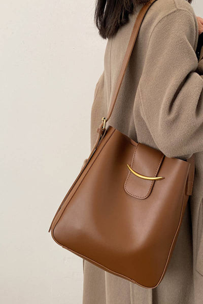 VIV CROSSBODY SHOULDER MESSENGER BAG IN CAMEL-BAGS-MODE-Couture-Boutique-Womens-Clothing
