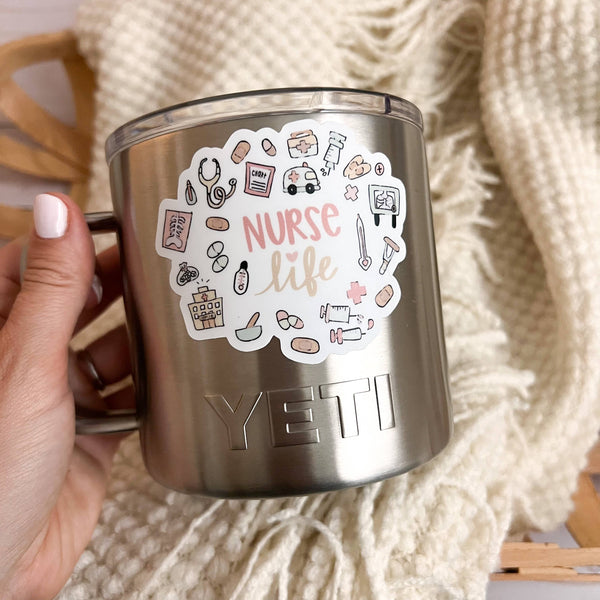 Nurse Life Sticker-MODE-Couture-Boutique-Womens-Clothing