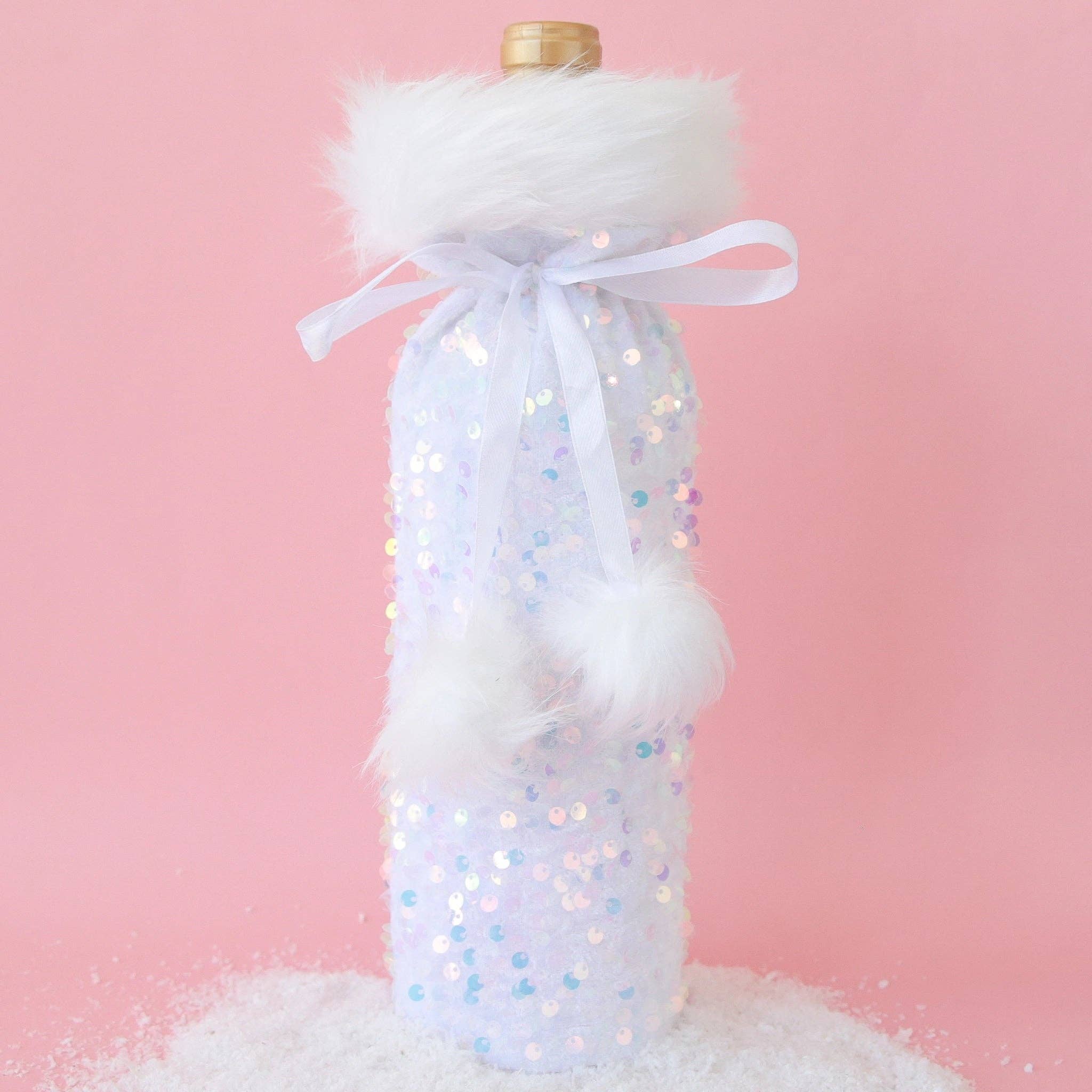 Holiday Sequin Wine Bag | Iridescent-MODE-Couture-Boutique-Womens-Clothing