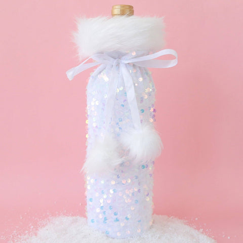 Holiday Sequin Wine Bag | Iridescent-MODE-Couture-Boutique-Womens-Clothing