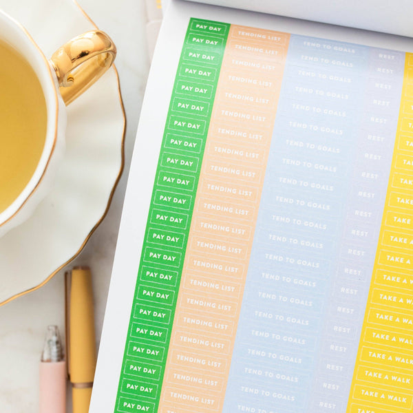 PLANNER STICKER BOOK - 1ST EDITION l-MODE-Couture-Boutique-Womens-Clothing