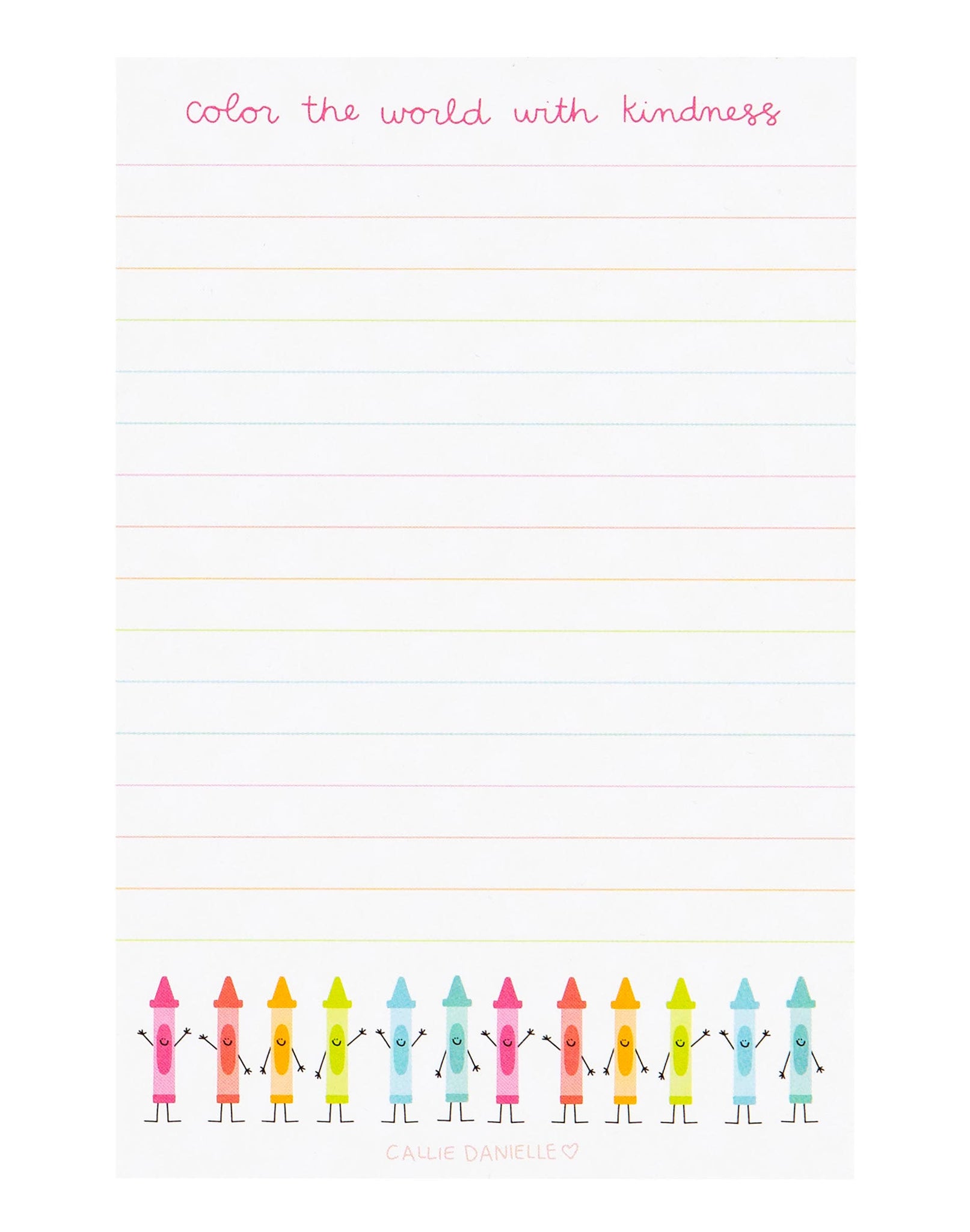 Color The World With Kindness Notepad-MODE-Couture-Boutique-Womens-Clothing