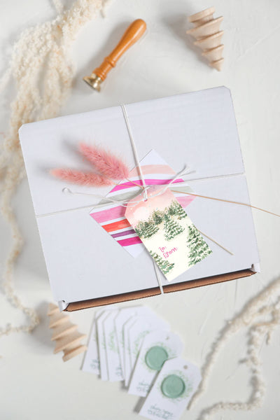 HOLIDAY TREE FARM GIFT TAG SET-MODE-Couture-Boutique-Womens-Clothing