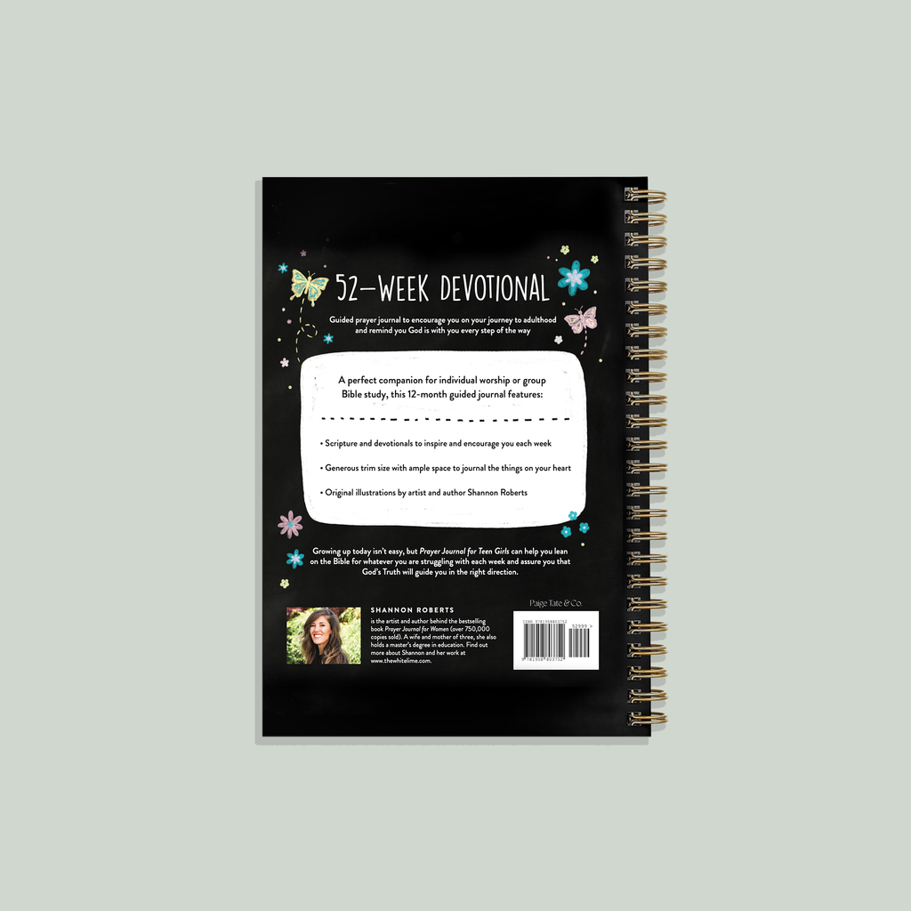 PRAYER JOURNAL FOR TEEN GIRLS SPIRAL BOUND-DEVOTIONAL-MODE-Couture-Boutique-Womens-Clothing