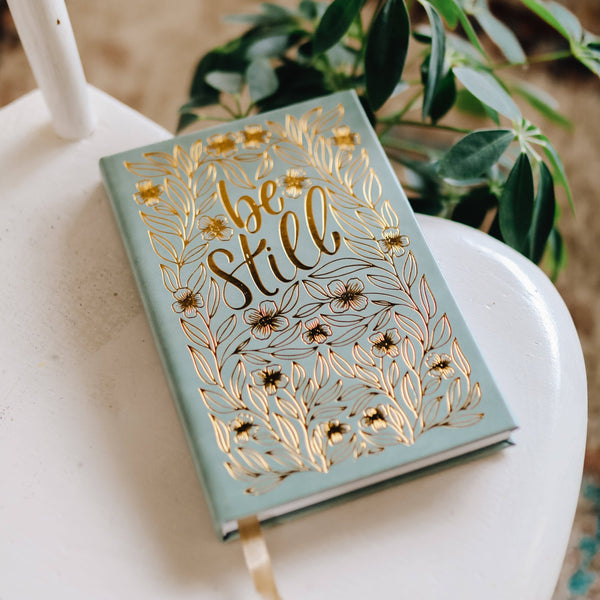 Be Still Journal - Gold Foil-MODE-Couture-Boutique-Womens-Clothing