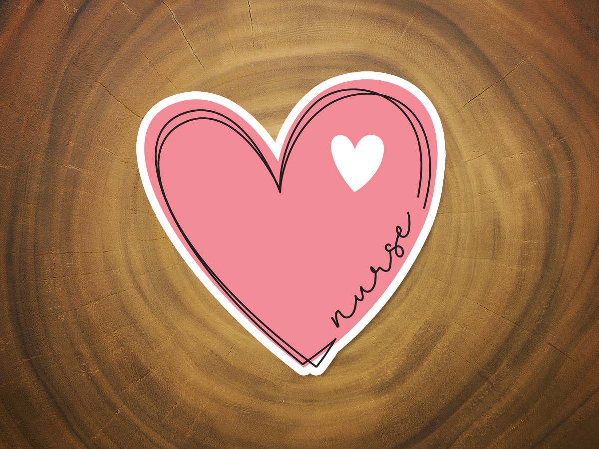 NURSE APPRECIATION WATERPROOF VINYL STICKER-Sticker/Decal-MODE-Couture-Boutique-Womens-Clothing
