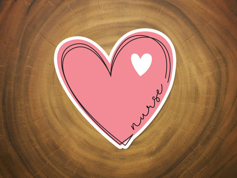 NURSE APPRECIATION WATERPROOF VINYL STICKER-Sticker/Decal-MODE-Couture-Boutique-Womens-Clothing